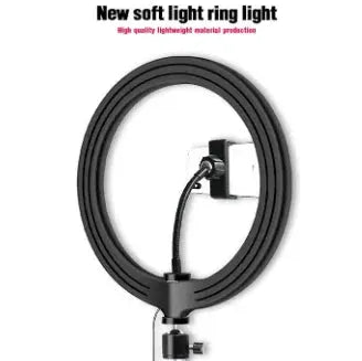 💡 26cm Ring Light | 📱 Phone Holder